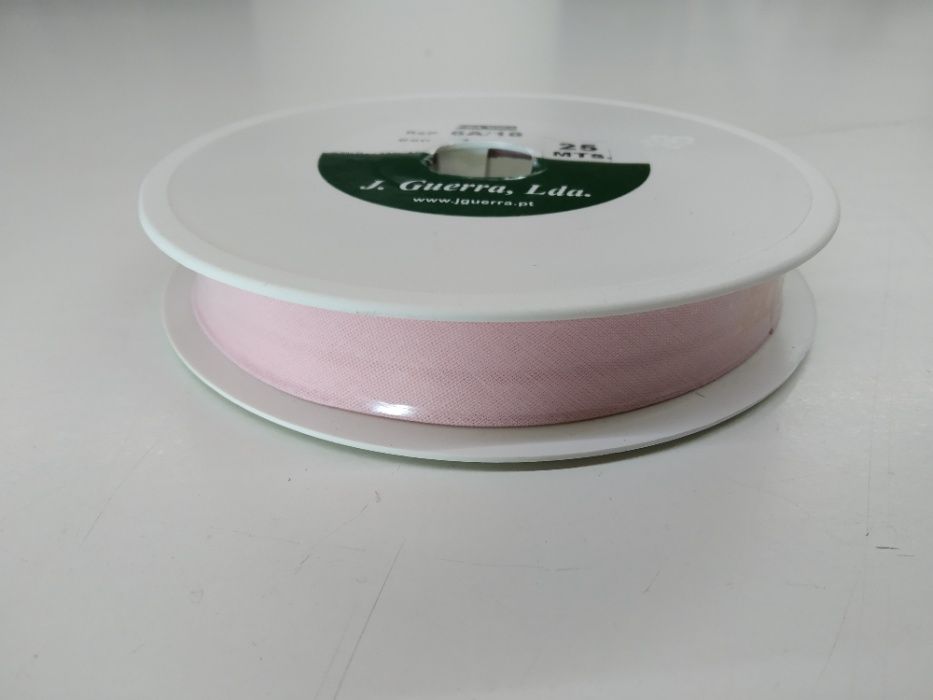 Fita Viés Algodão 18mm Várias Cores 25mts
