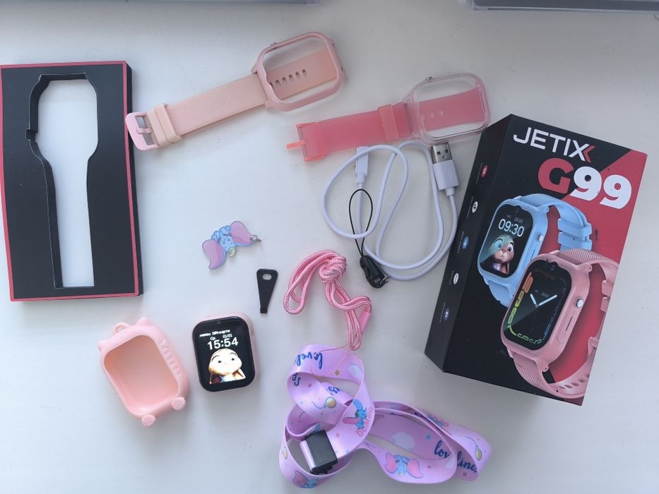 Дитячий смарт-годинник JETIX G99 — Повний комплект
