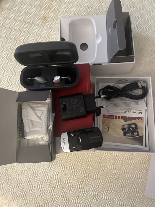 Aparelho auditivo audicao ativa