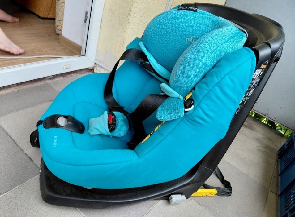 Fotelik samochodowy isofix niebieski Suwałki i okolice
