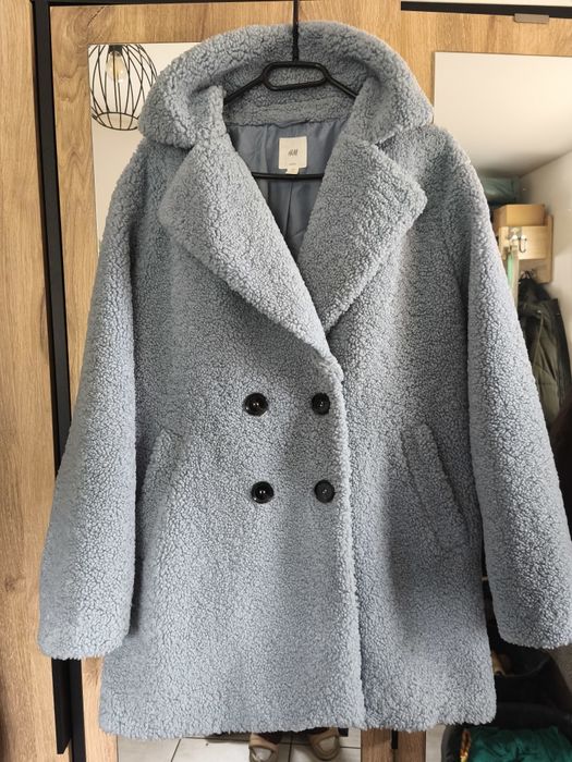 Piękny płaszczyk misiek sherpa S/M