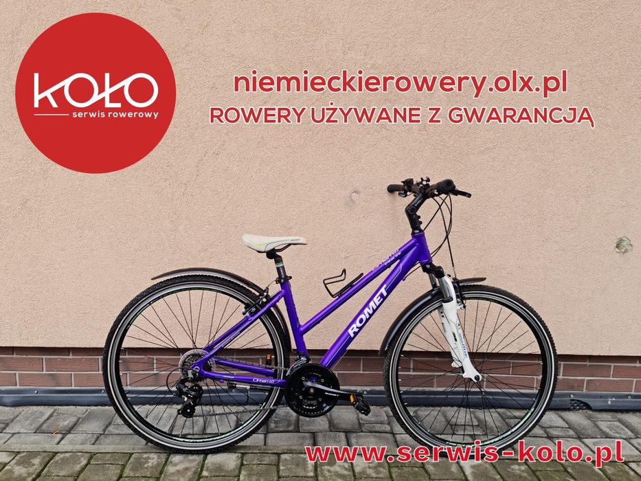 Rower damski damka crossowy ROMET koła 28 SHIMANO ALUMINIUM wysyłka