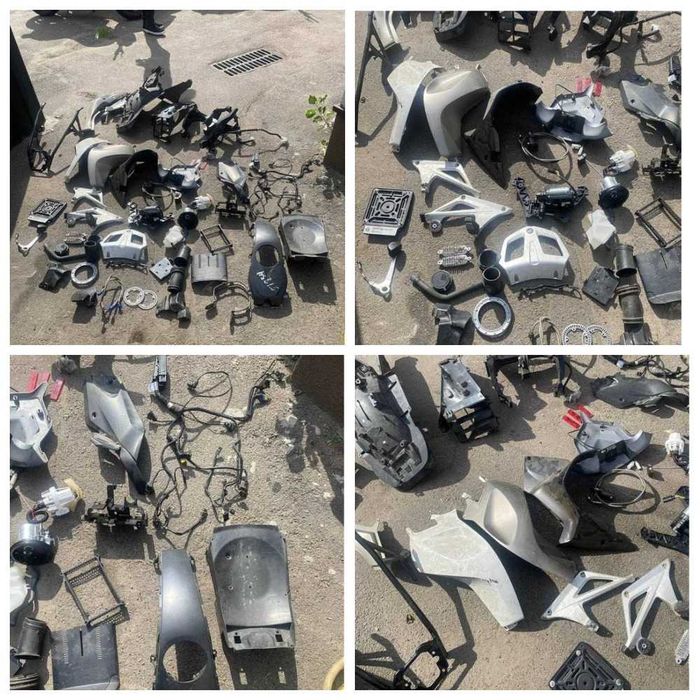 Разборка мотоцикла BMW