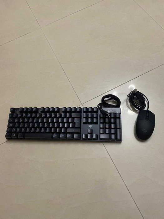 teclado e rato gamer - GXT