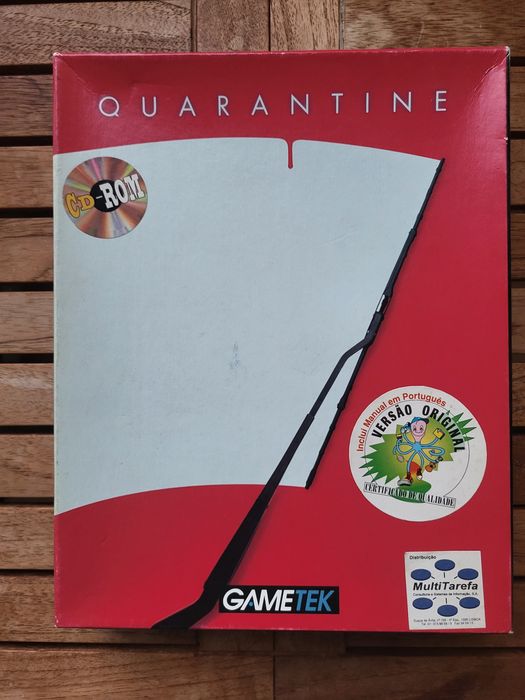 JOGO PC Big Box Quarantine (1994) - Raro - Completo