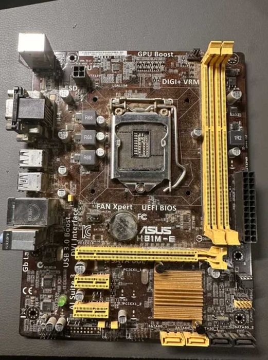 Płyta główna Micro ATX ASUS H81M-E do PC - 100% sprawna