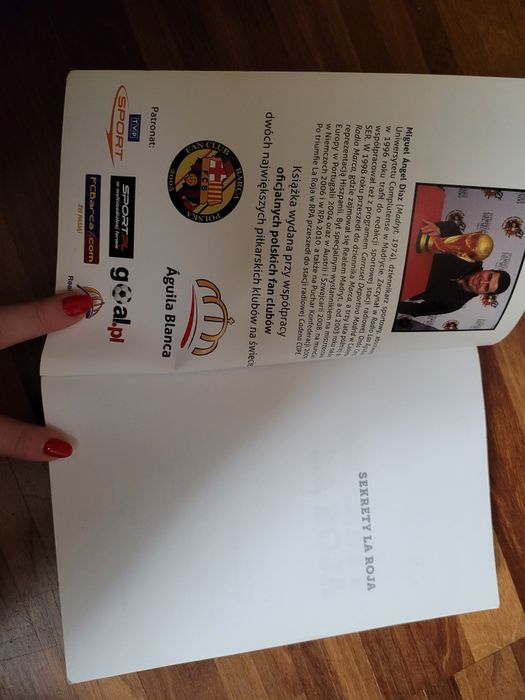 Książka piłkarska sportowa Sekrety La Roja 2012