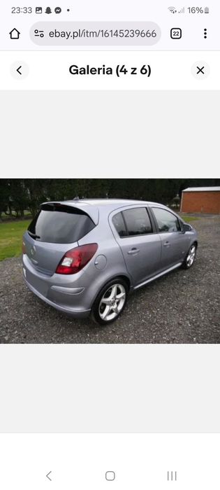 Pakiet OPC opel  corsa d 5d dokładki spoiler spliter