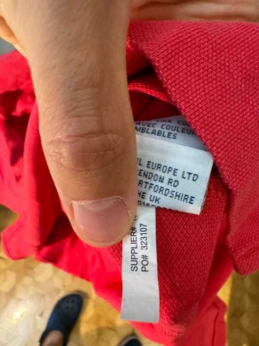 Koszulka Polo Ralph Lauren Red Shirt M