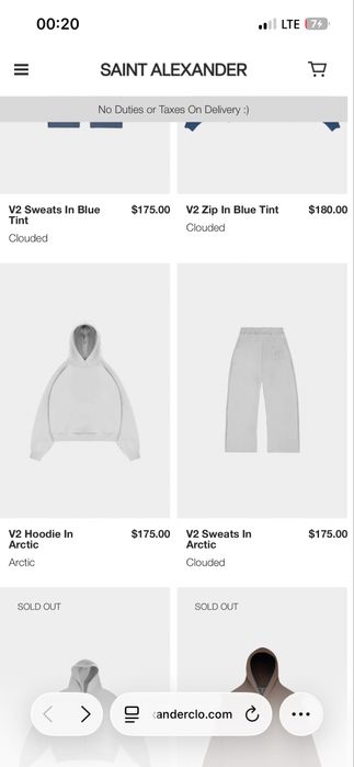 Saint Alexander спортивний костюм/tracksuit