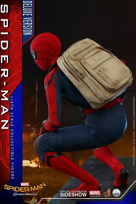 Фигурка 1/4 hot toys qs15 SPIDER-MAN : HOMECOMING (DELUXE)