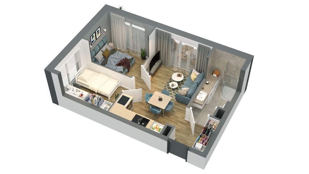 Kameralne willowe osiedle FUELDA |ogródek ok. 50 m2|standard premium