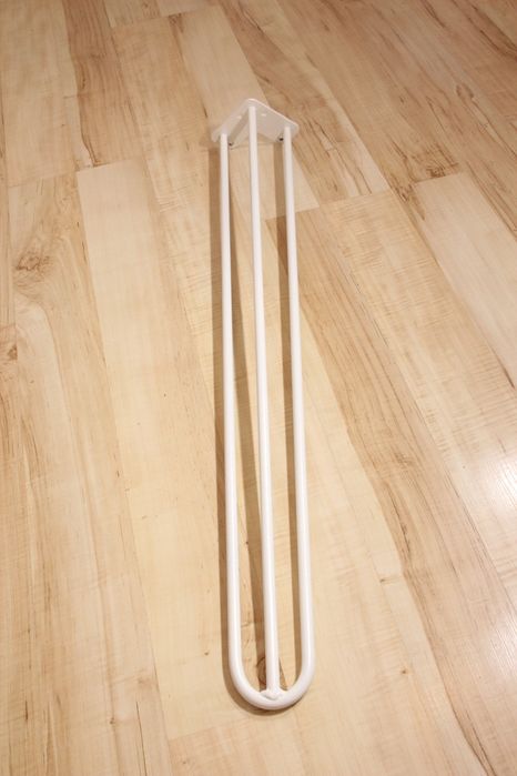 Nogi do stołu 72cm biały mat