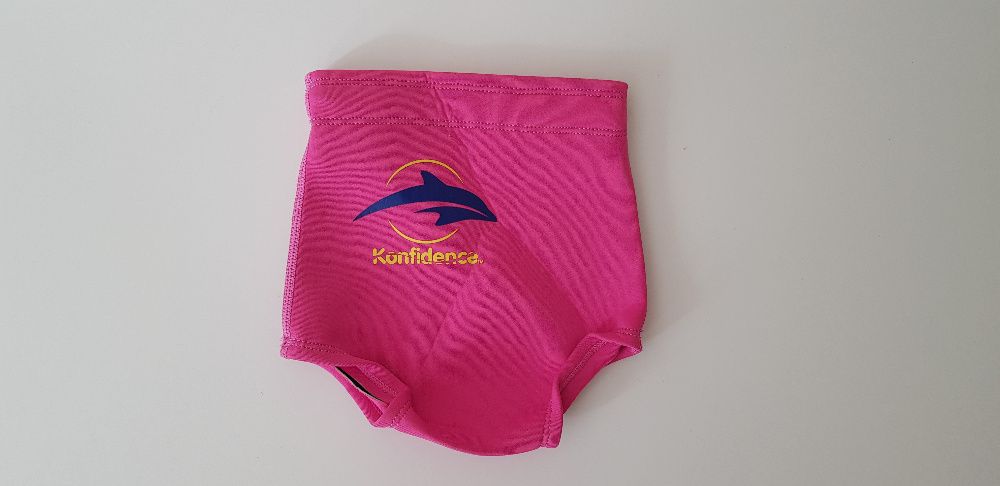 Konfidence Nappicova neoprenowe majteczki do pływania, 0-3 M różowe