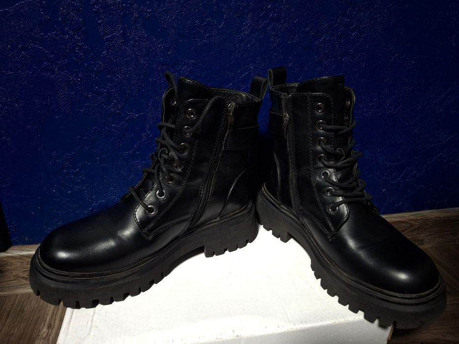 Ботинки женские, берцы, демисезонные