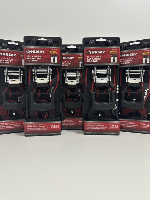 Ремінь стяжний фірми Husky для кріплення багажу  ( привезено із США)