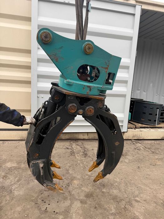 Chwytak hydrauliczny Obrotowy Sortujący wyburzeniowy do korzeni do koparki