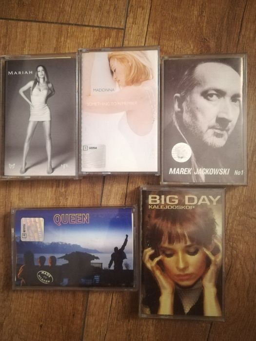 Kasety Madonna Queen Mariah Carey Big Day Marek Jackowski