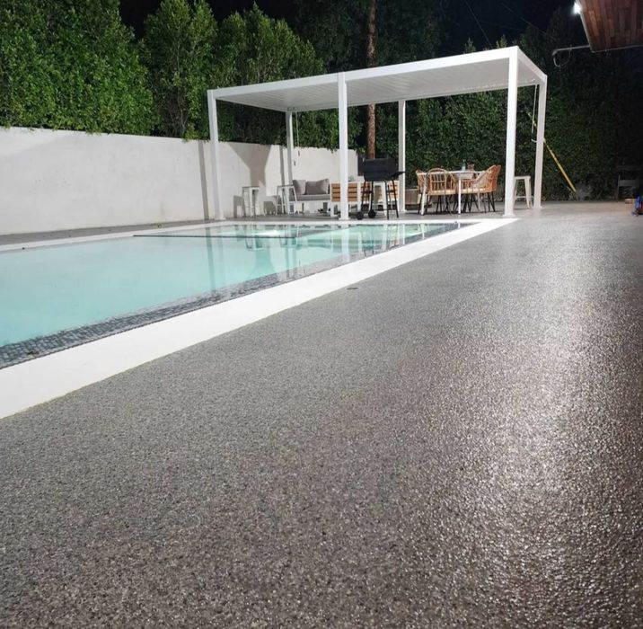 Ремонт бетонных полов. Шлифовка. Выравнивание. Декоративное покрытие.