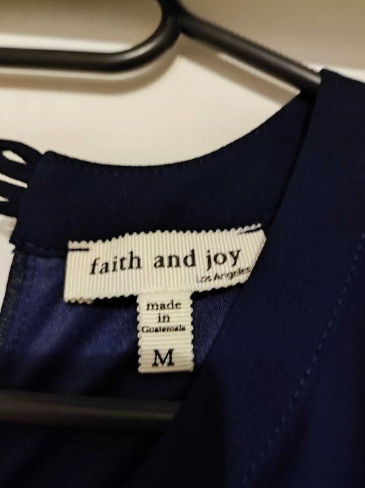 Granatowa bluzka r. M