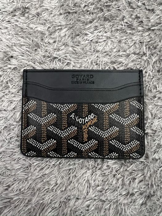 Carteira Goyard preta nova