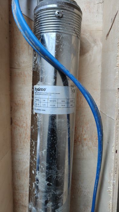 Pompa głębinowa HYDROO S3P3-20 | 0,75 kW