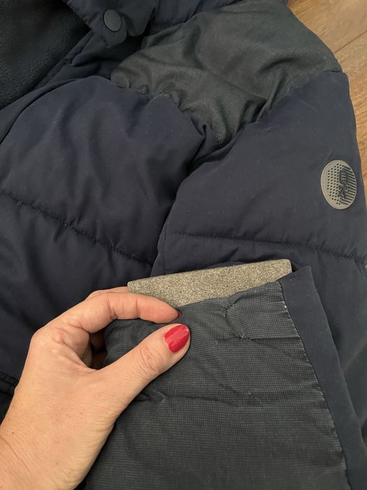 Kurtka zimowa puchowa dla chłopca 152 OKAIDI-OBAIBI