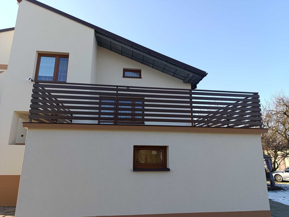 Balustrada balkonowa metalowa