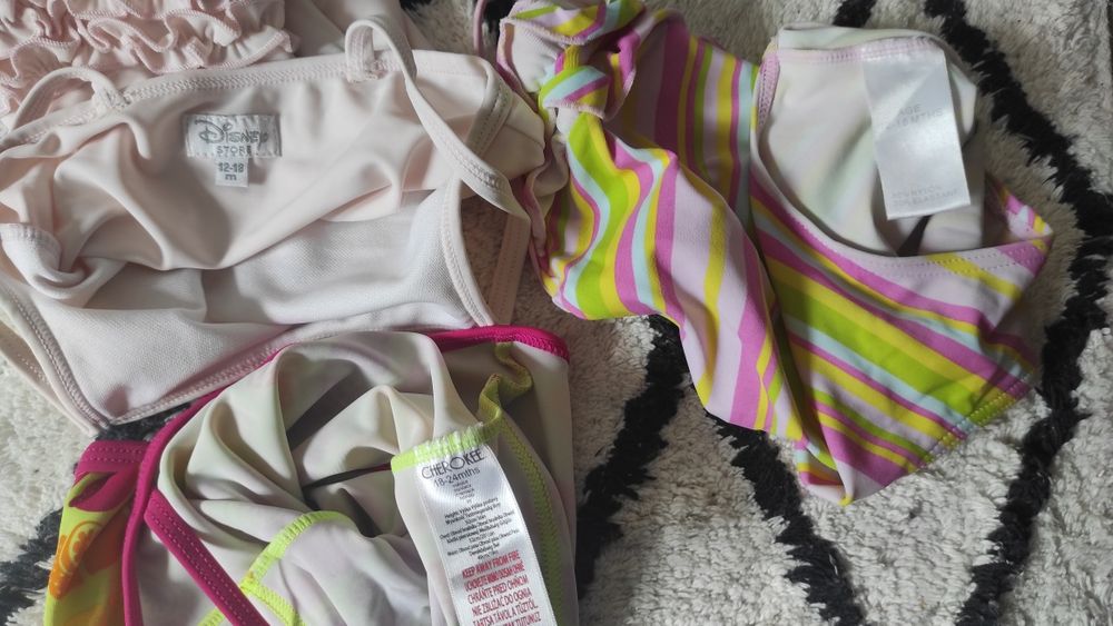 Strój kąpielowy, zestaw r. 80-92