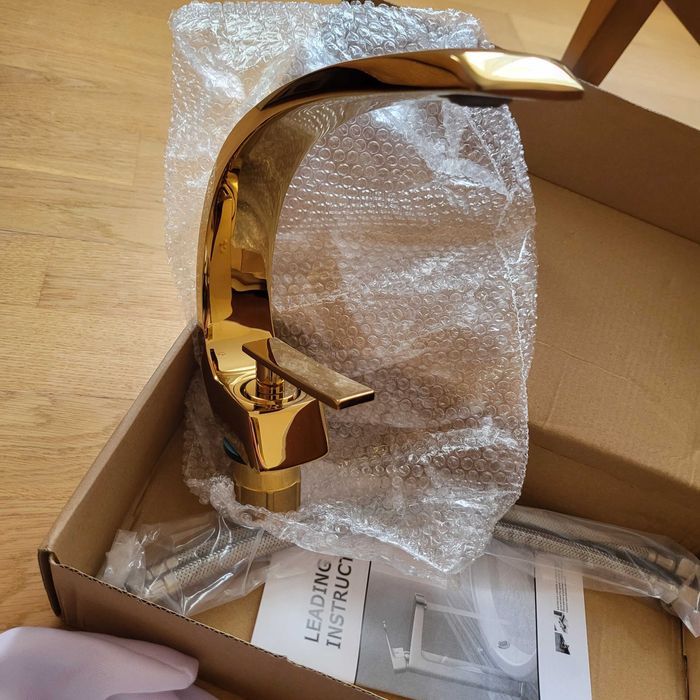 Bateria złota umywalkowa