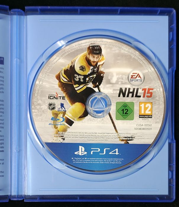 EA NHL 15 Hokej na PS4 i PS5 Gra w BDB stanie po angielsku