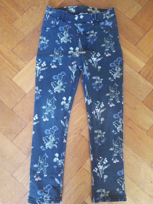 Spodnie dziewczęce H&M 116