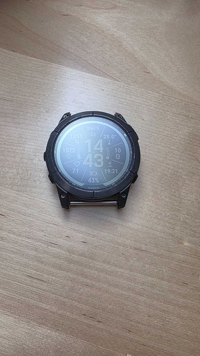 Garmin Fenix 51 mm Sapphire Solar – pełny zestaw, stan bardzo dobry