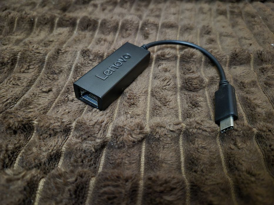 Оригінальний адаптер Lenovo USB-C to Ethernet (RJ45) Gigabit