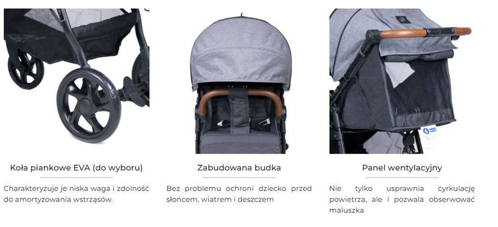 Wózek spacerowy Coletto Nevia