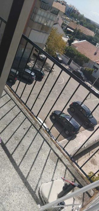 Quarto de casal grande com varanda