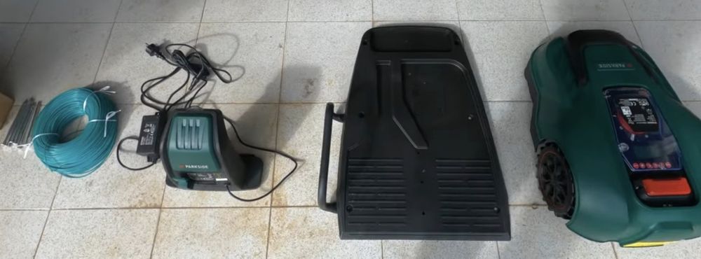 Robot corta relva novo sem estrear Parkside