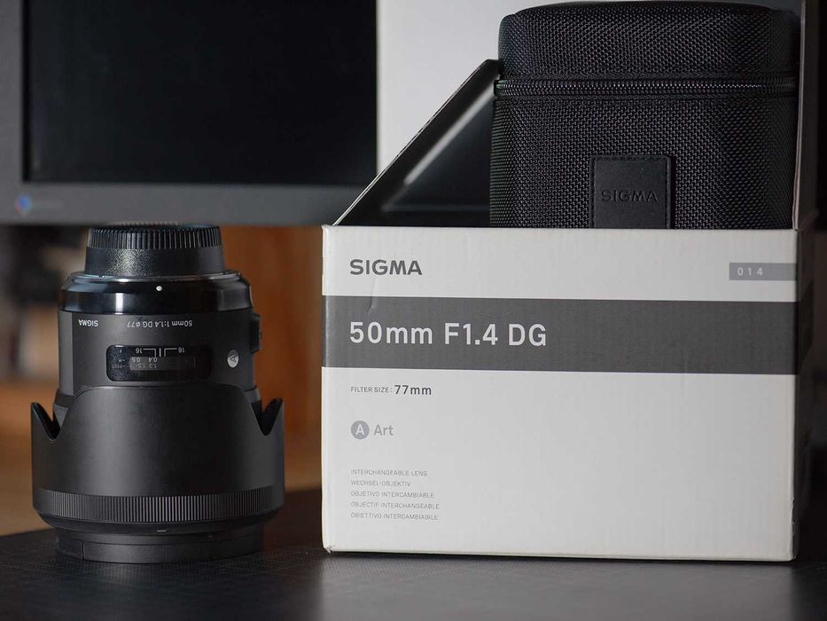 Obiektyw Sigma 50mm f1.4 DG HSM Art Nikon stan igła