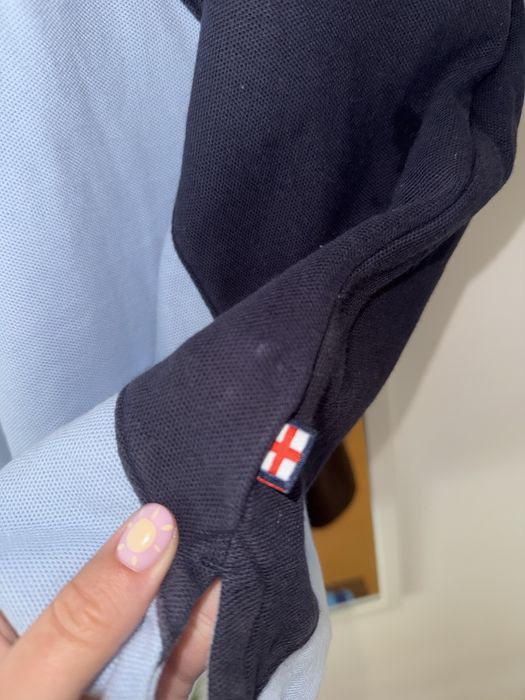 T-Shirt męski polo Hackett