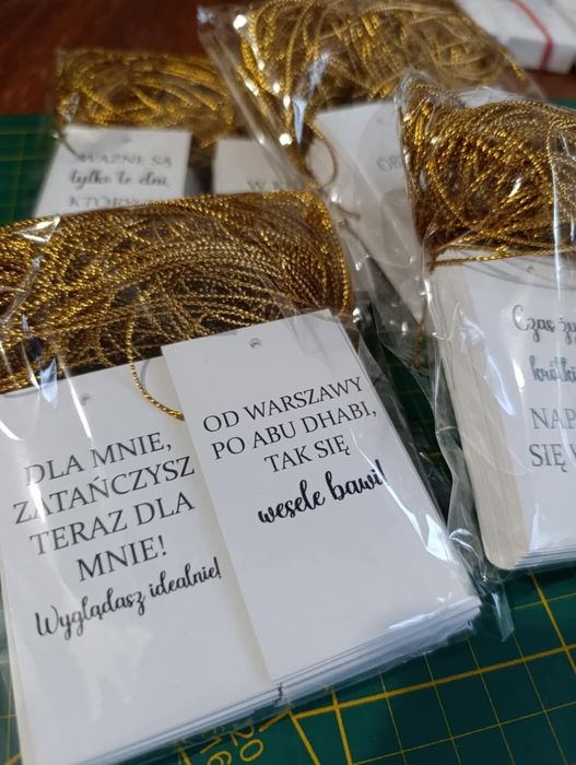 zawieszki na alkohol 100 sztuk