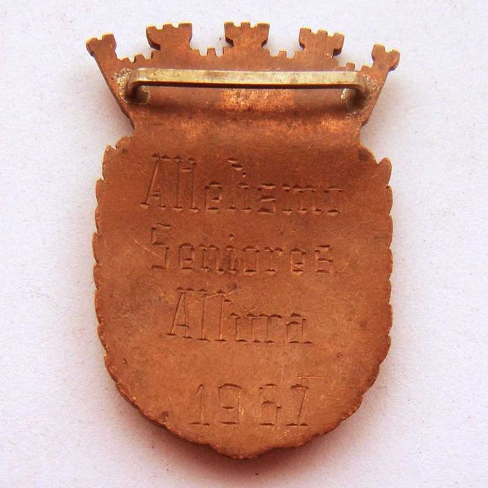 Medalha Bronze FCP Futebol Clube Porto Campeão Regional Atletismo 1957