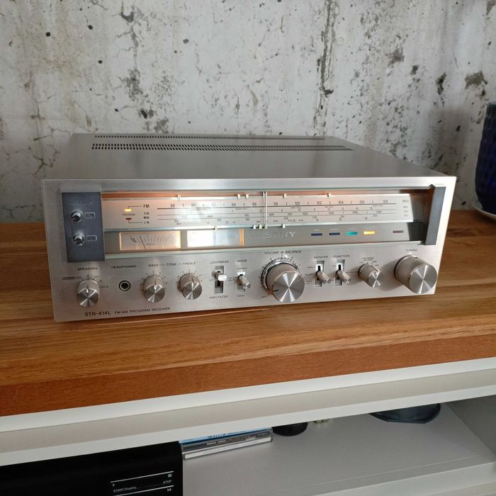 Amplituner SONY STR-414L Vintage Japan Stan Gabinetowy