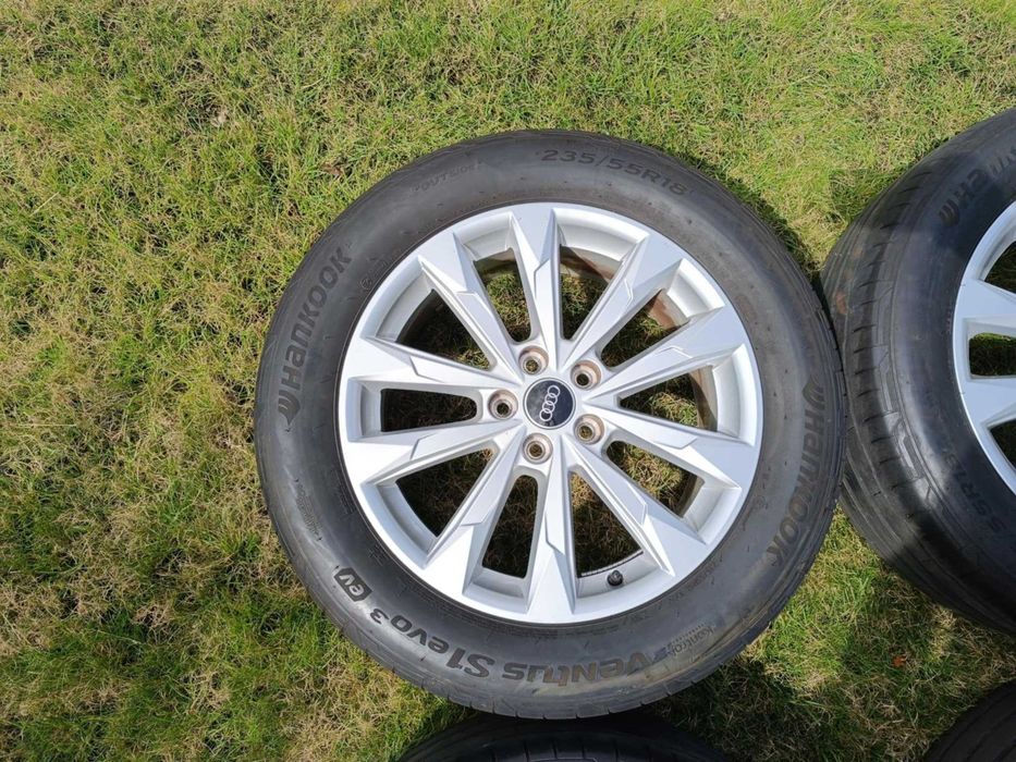 Komplet Kół do Audi Q3/Q5/A4/A6/A8 235/55 R18 Continental lub Hankook