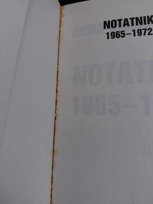 Anna Kamieńska Notatnik 2 tomy