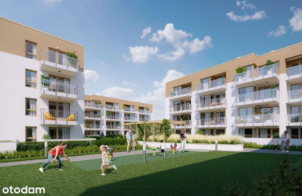 2-pokojowe mieszkanie 36m2 + balkon Bez Prowizji