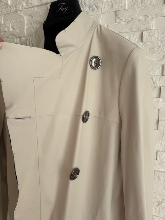 Max mara пальто шкіра