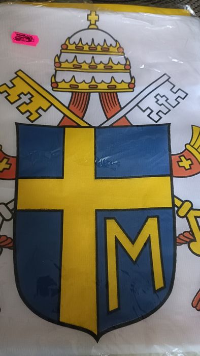 Zestaw flag kościelnych 3 sztuki