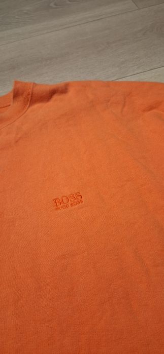 Bluza damska Hugo Boss, vintage, retro, boxy fit, logo, premium.