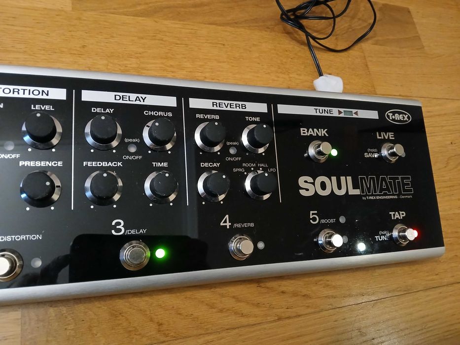 Pedaleira de Efeitos para guitarra  T-Rex Soulmate