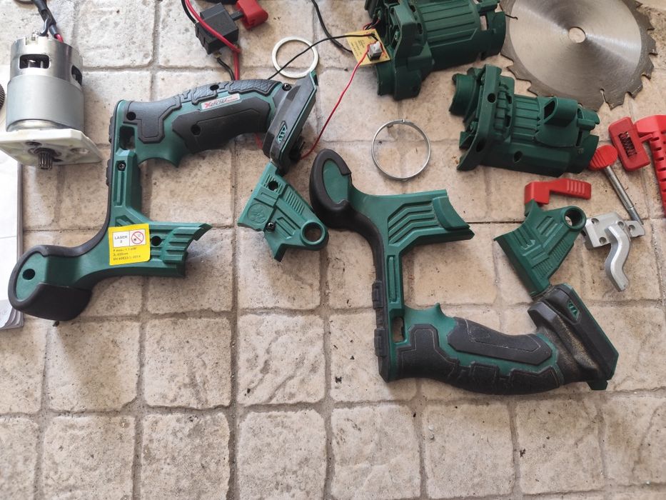 Serra a bateria 20v Parkside venda de peças